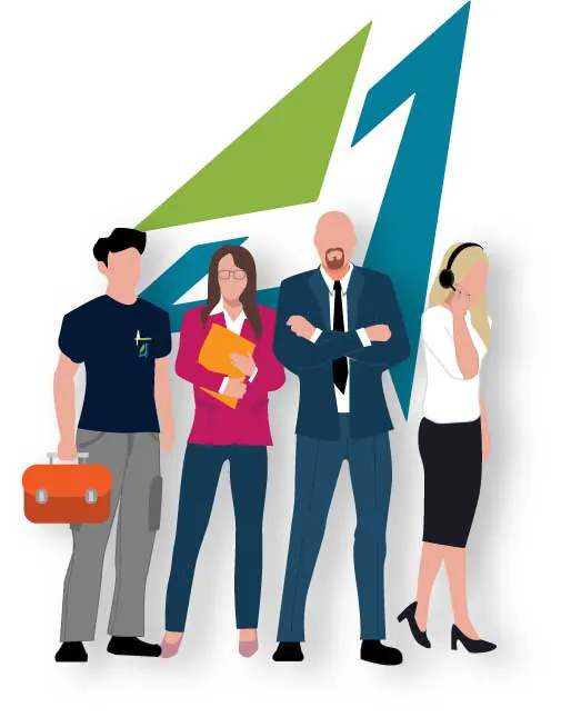 Team di professionisti Aliante S.r.l.: sistemi informativi, sicurezza e supporto IT